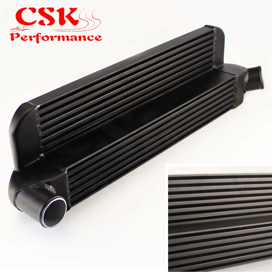 Передний монтажный интеркулер для BMW Mini Cooper S R56 R57 FMINTR56 2007 2012 черный|mount intercooler|front