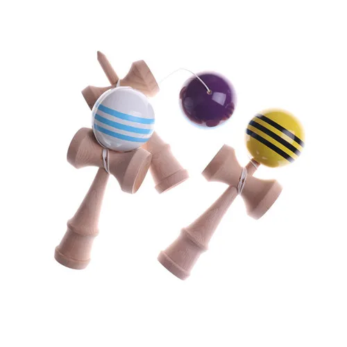 Деревянные Kendama координатный мяч японский традиционный жонглирование дети