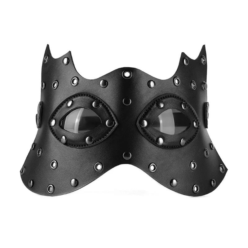 

Маска для мужчин и женщин, из ПУ кожи, в стиле стимпанк