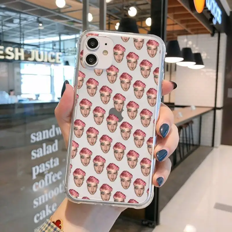 

Lil Peep Phone Case Transparent for iPhone 11 12 mini pro XS MAX 8 7 6 6S Plus X 5S SE 2020 XR