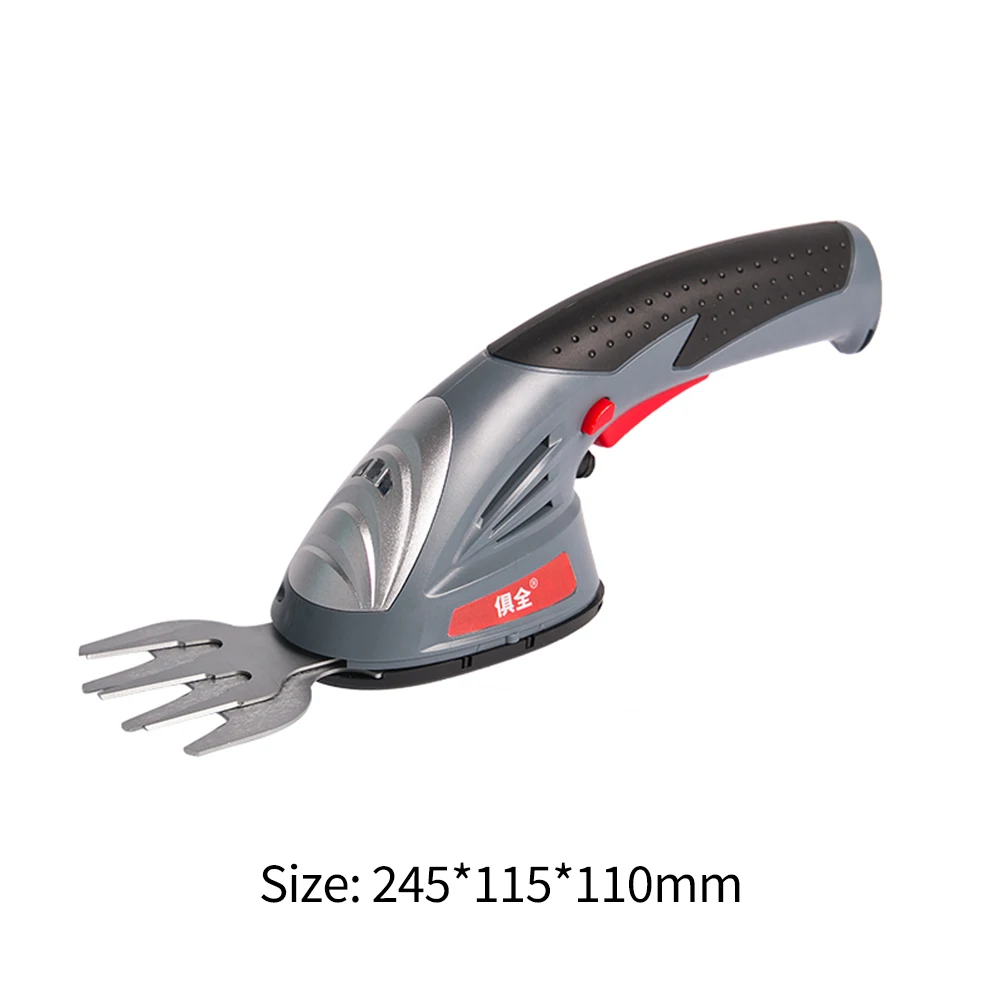 

2 in 1 3.6V Electric Hedge Trimmer Cordless USB Household Lawn Mower Rechargeable Weeding Shear Pruning Mower Garden Tools