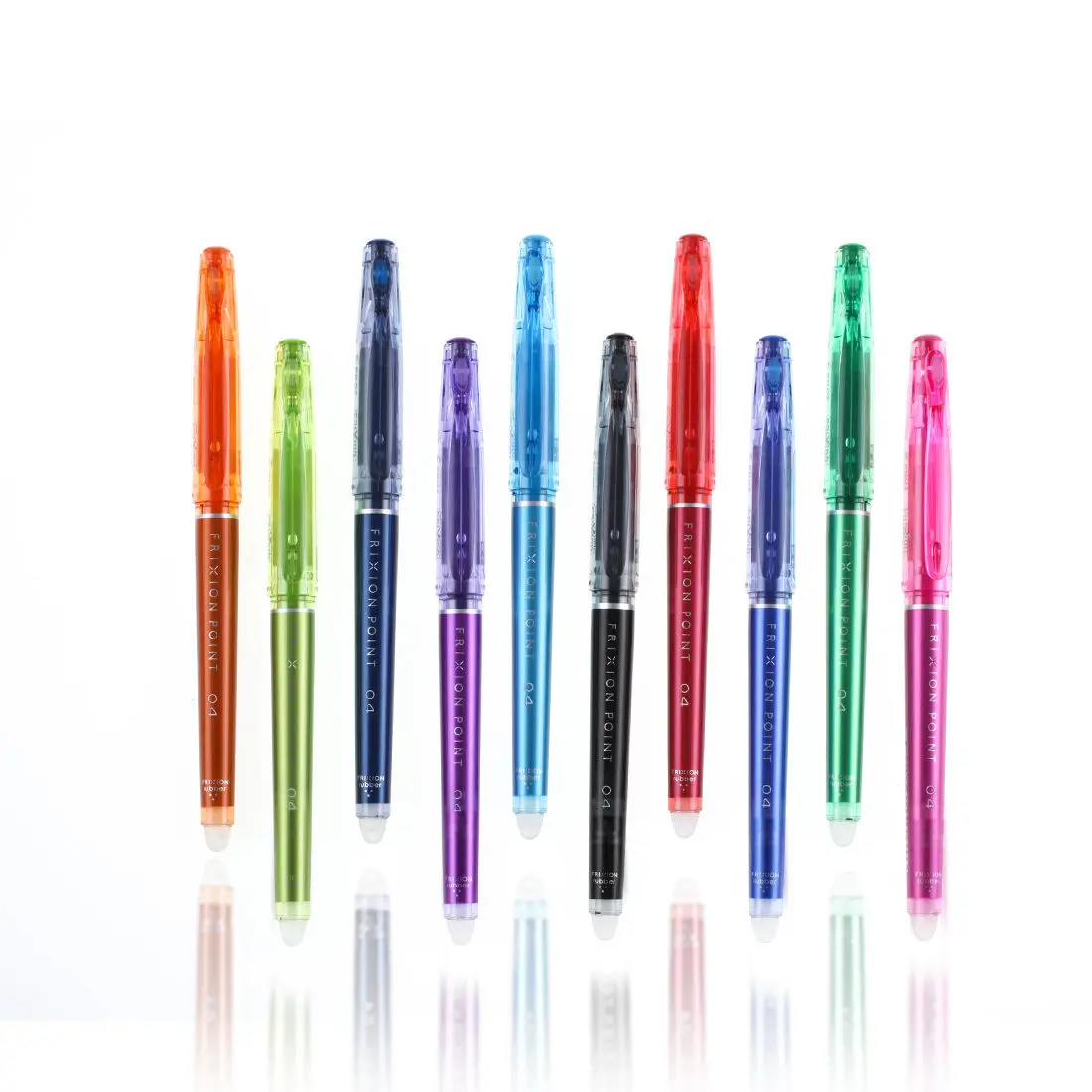 

Pilot Frixion LF22P4 0.4 mm Tip Erasable Gel Pen Gel Ink Pen Value Set 10 Different Colors Available