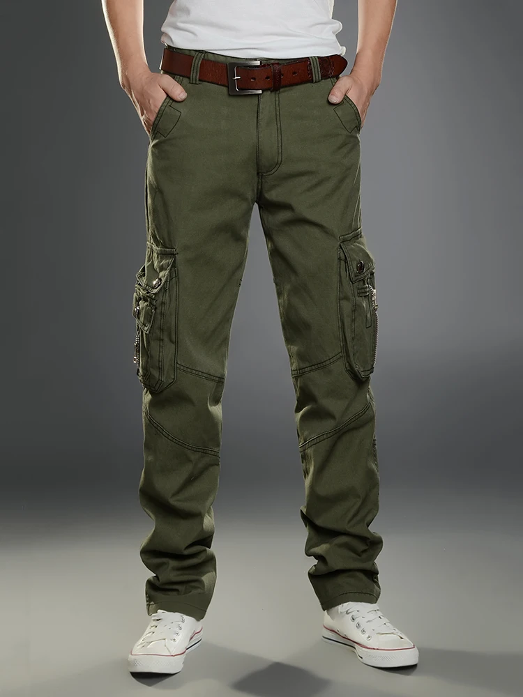 Новые брюки карго для мужчин Мешковатые повседневные штаны мужские комбинезоны