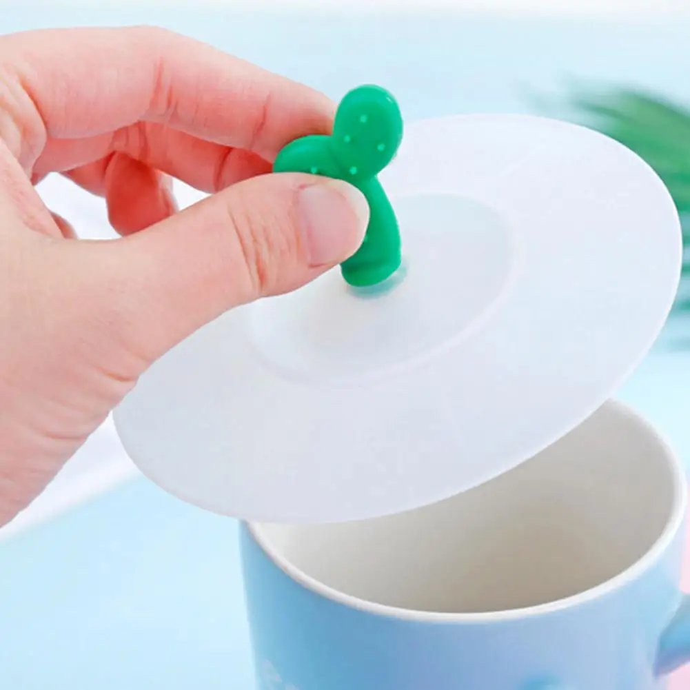 40 # герметичная силиконовая чашка крышки Термостойкое многоразовые Анти пыль