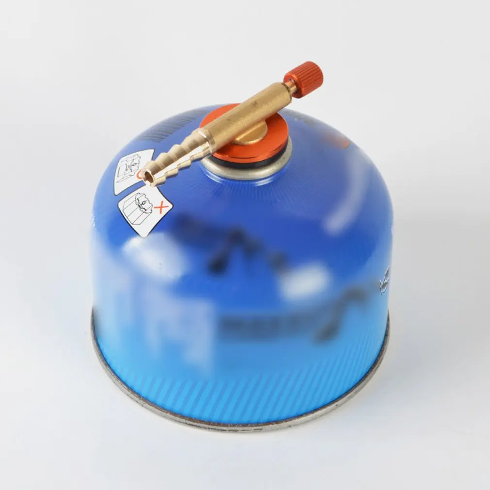 Нержавеющая сталь открытый кемпинг газовая печь безопасный переключатель