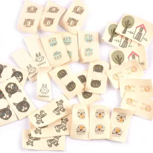 Хлопковые тканые бирки для рукоделия, аксессуары для шитья, ткань, обувь, сумки, бирки для одежды, 50 шт. c2244