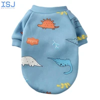 pet supplies dog clothes winter print pet dog clothing clothes two legged sweater cat clothes outdoor dog walking