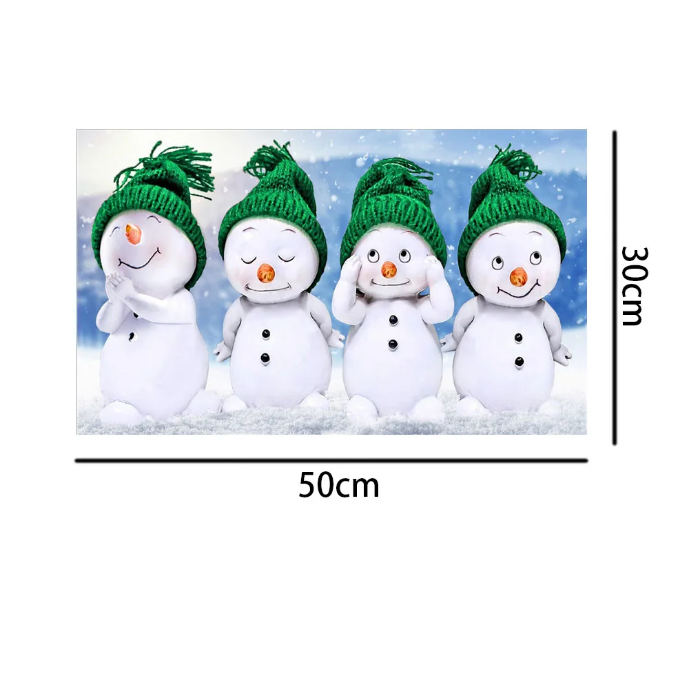 Набор для алмазной живописи Снеговик | Дом и сад