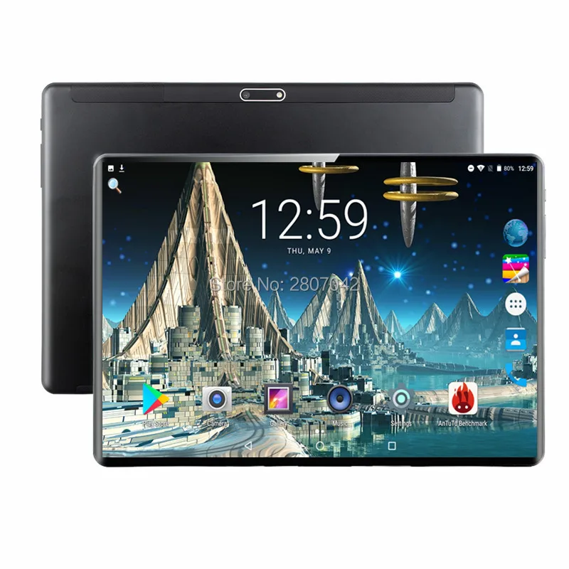 

New 10 inch Octa Core tablet Andriod 9.0 OS 4G LTE Phone Call 1280*800 IPS Screen 6GB RAM 64GB ROM Type-C 4G Wifi GPS