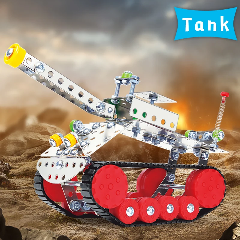 209 шт металлический Танк строительные блоки Блоки игрушки Строительные кирпичи