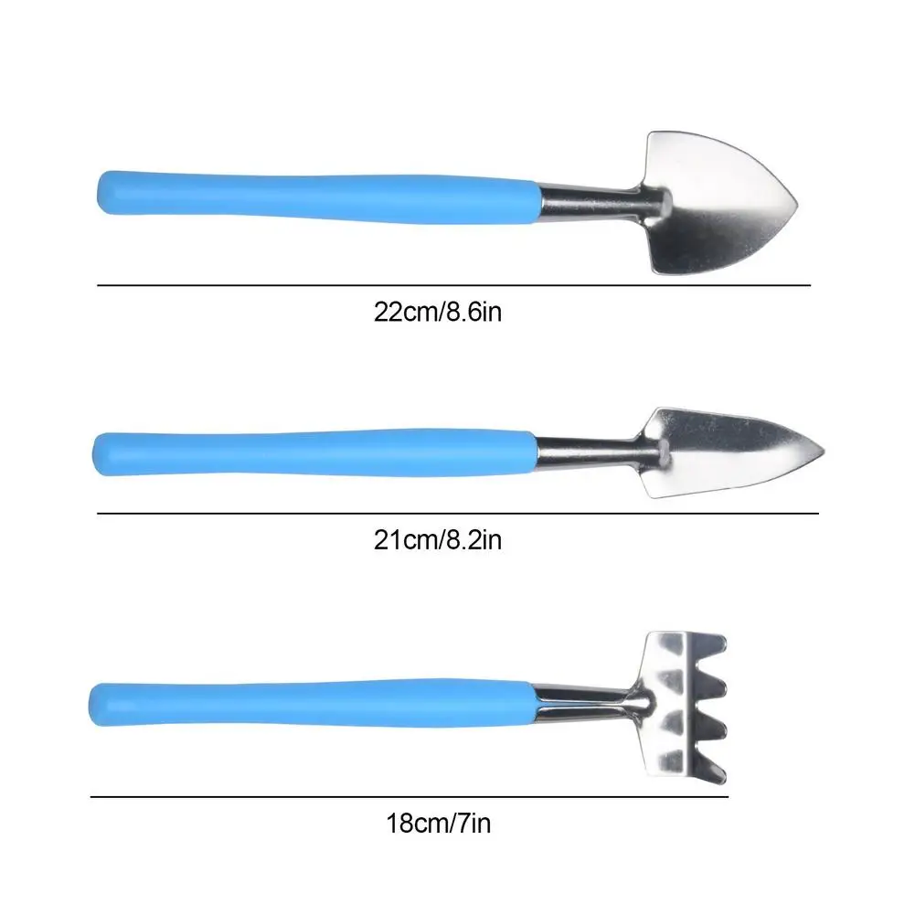 

Garden Tools Set Hand Trowel Bonsai Shovel Rake Cultivator Weeder Tools Garden Lawn Farmland Transplant Mini Garden Tools