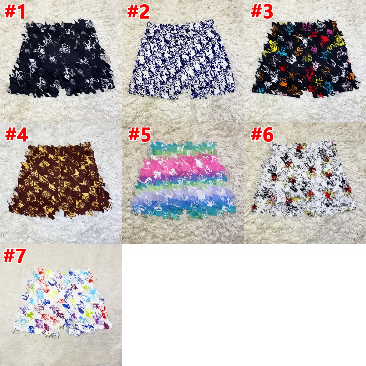 

Oluolin Sexy Party Club Sport Workout Shorts Pants Women Summer Skinny Fitness biker Exquisite print Home Casual Short Bottom