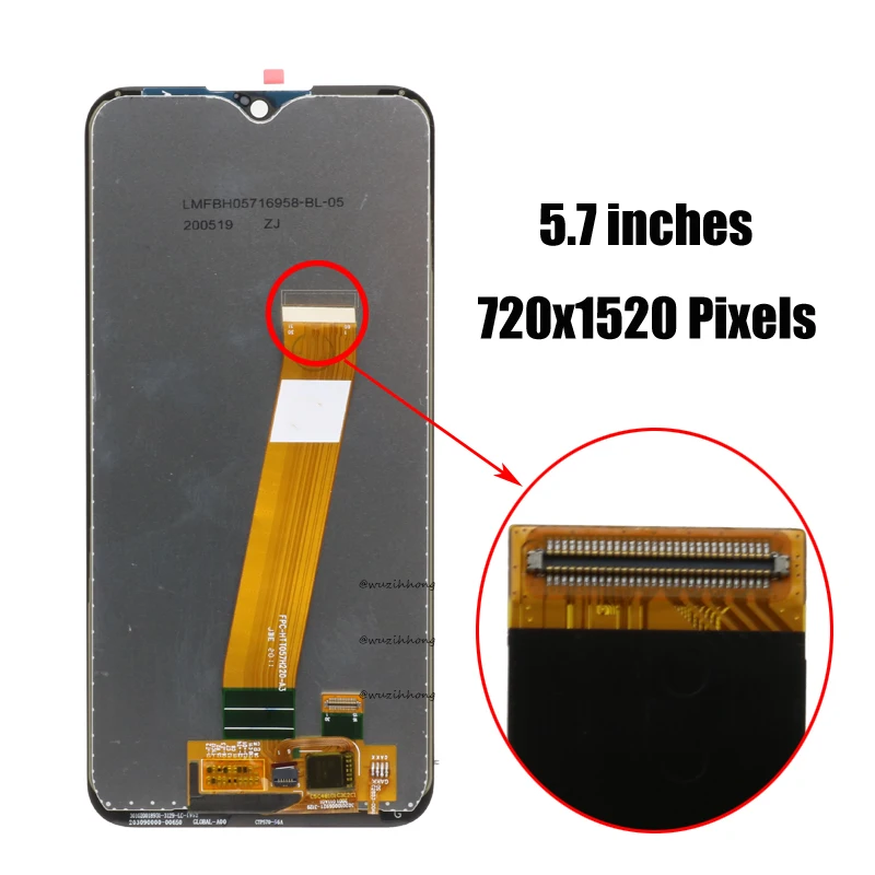 10 pcs/lot 5.7&quot LCD For Samsung Galaxy A01 A015 Display With Touch Screen Digitizer A015F A015G A015DS Assembly+Service pack | Мобильные