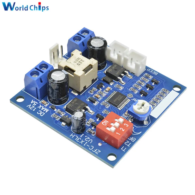 ШИМ-вентилятор для ПК, постоянный ток 12 В, 5 А, модуль контроллера скорости, модуль ЦП, высокотемпературная сигнализация, звуковая панель, теплоотвод для Arduino