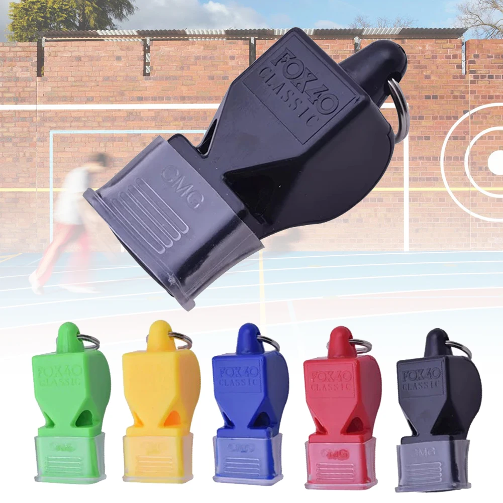 

Sports Whistle with Lanyard Random Color Loud Sound Whistle for Referee Coach