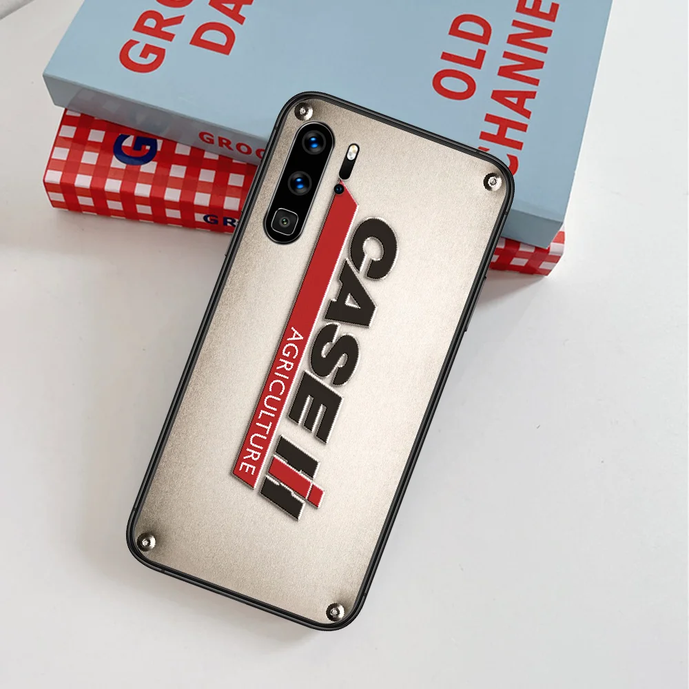 

CASE IH Tractor Car Logo Phone Case For Huawei P Mate Smart 10 20 30 40 Lite Z 2019 Pro black Funda Painting Coque Trend Back