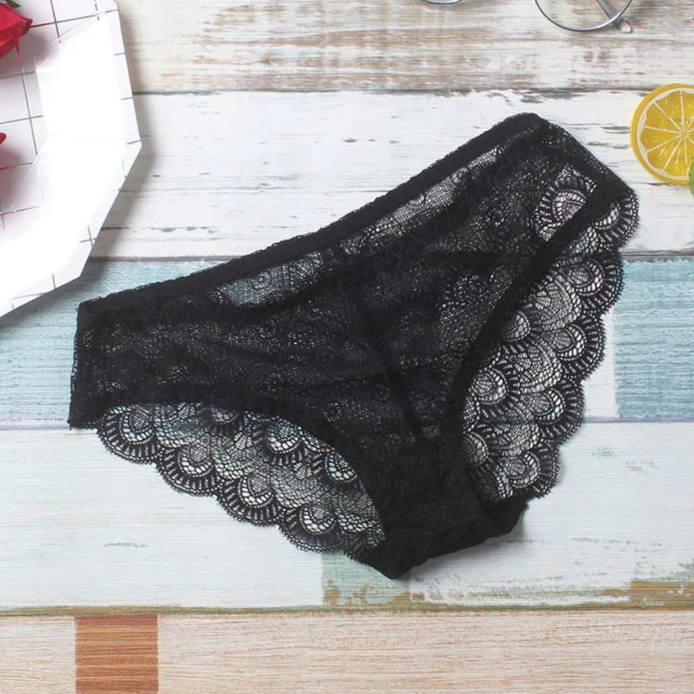 Сексуальное Кружевное цветочное нижнее белье женские трусики стринги