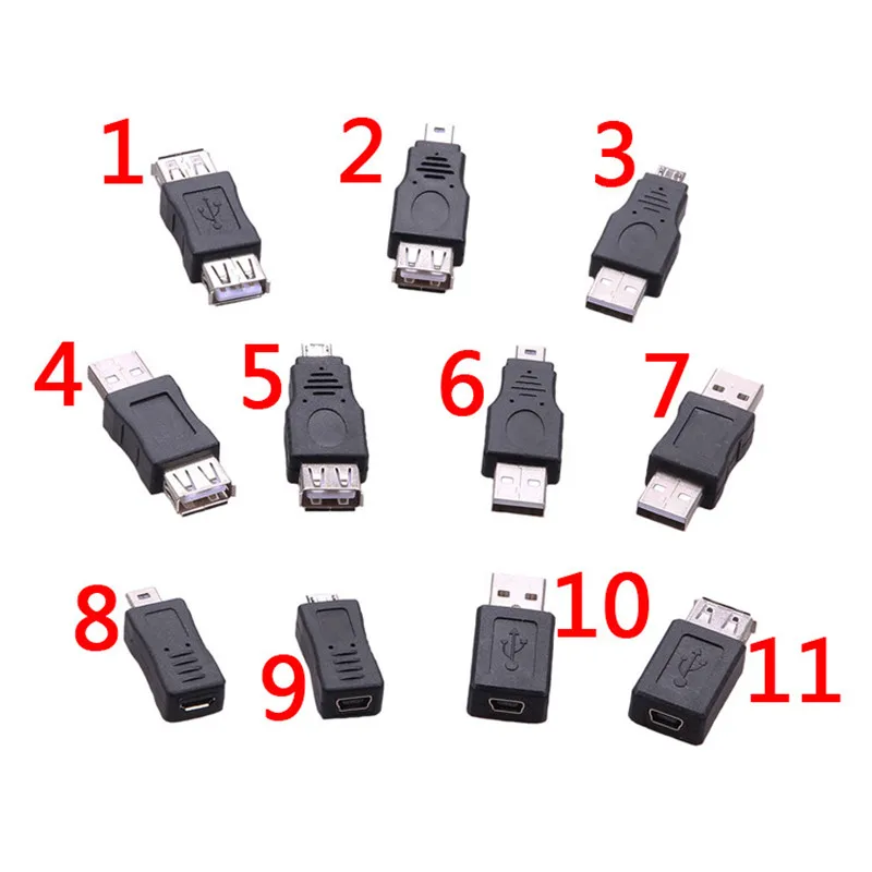Несколько стилей USB OTG Mini USB Micro 5pin адаптер переходник USB мужчин и женщин Micro USB адаптер гаджеты