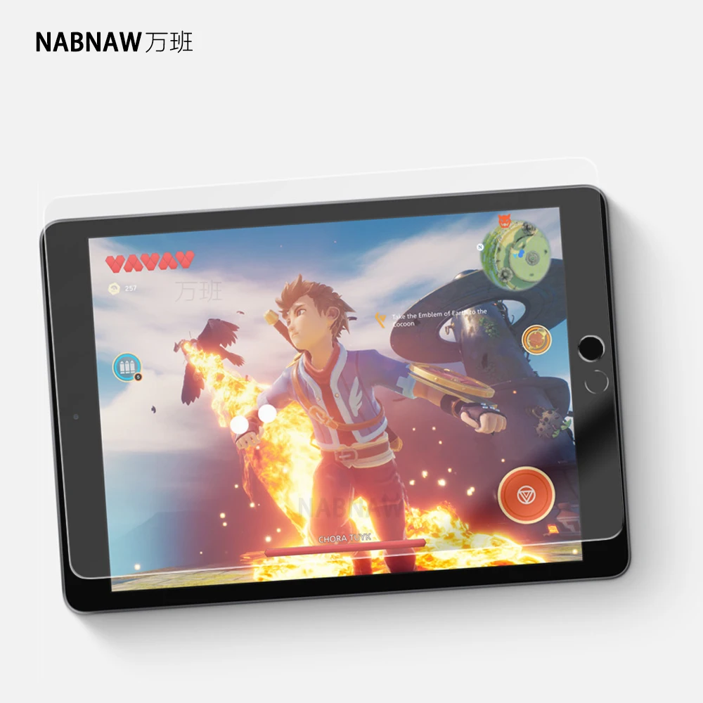 NABNAW закаленное стекло для iPad 10,2 дюймов Mini 5 4 3 2 1 air 10,5 Защита экрана для нового iPad 9,7 iPad Pro 11
