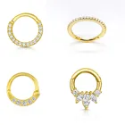 AIDE 6789 мм 925 серебро серьги хрустальный пирсинг уха ушной хрящ ювелирные изделия 2021 трендовые женские серьги-кольца