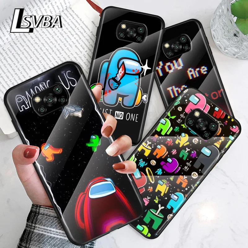 

Hot Games USA For Xiaomi POCO F3 F2 X3 NFC X2 M2 Pro Tempered Glass Hot New Shell Luxury Cover Phone Case