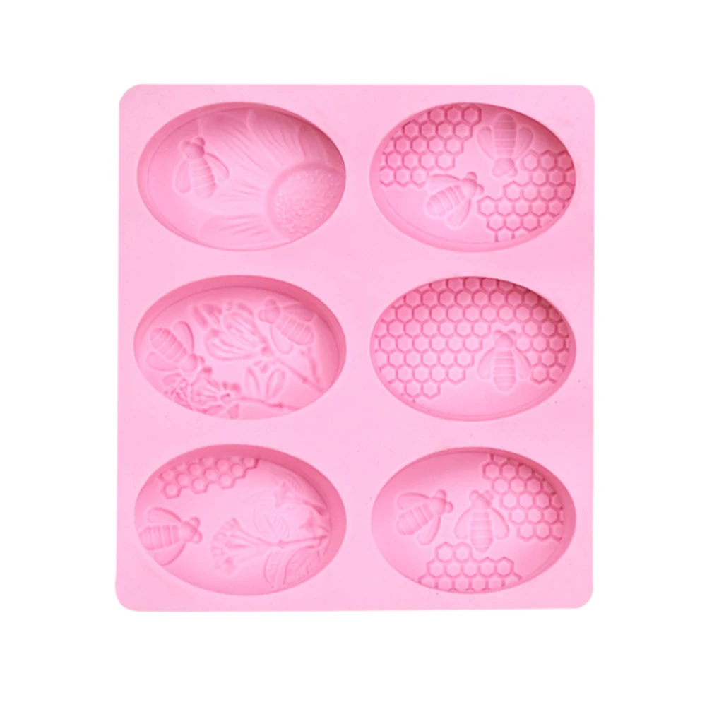 

Bee Silicone Soap Mold DIY Handmade Craft 3D Making Cake Mould for Home Kitchen SP99