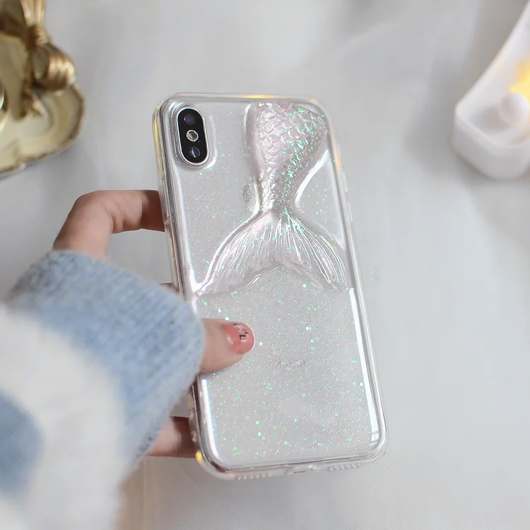 Для iPhone 6 7 8 Plus X XR XS Max 11 Pro J5 J7 pro A7 2018 A750 милый летний женский Блестящий Мягкий чехол