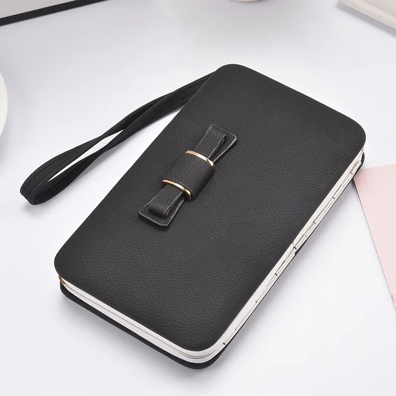 Женский кошелек новинка 2020 модный клатч с бантом Корейская сумка для телефона