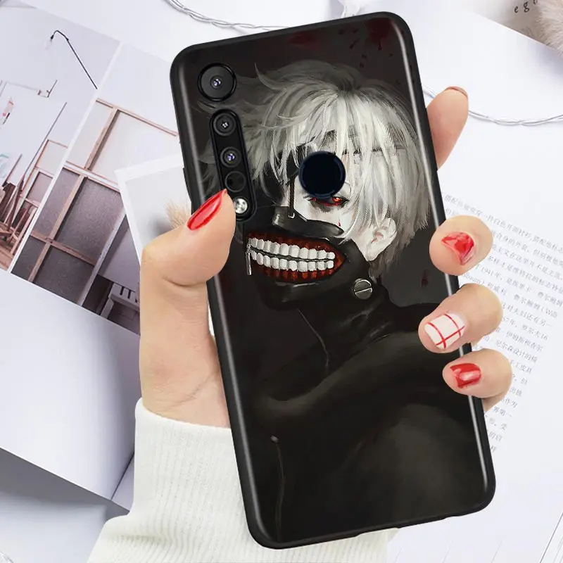 

Anime Tokyo Ghoul For Motorola G9 G8 G Stylus Power One Fusion Hyper Edge E7 E6 5G Plus Play Lite Silicone Phone Case