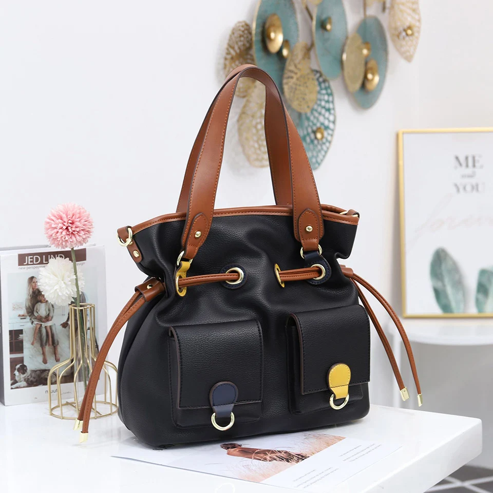 

Fashion White Dumpling Tote Bag New 2020 PU Leather Womens Handbag Casual Female Crossbody Shoulder Bags Top Handle sac a Main