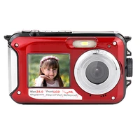 komery waterproof camera digital camcorder dual screen 2 7k 48mp 16x digital zoom qhd self timer face detection camera
