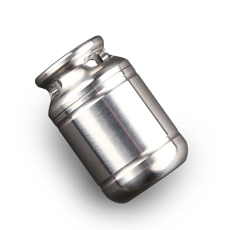 

Pure Titanium Mini Waterproof Storage Keychain Portable Pill Box EDC Storage Multifunctional Gadgets