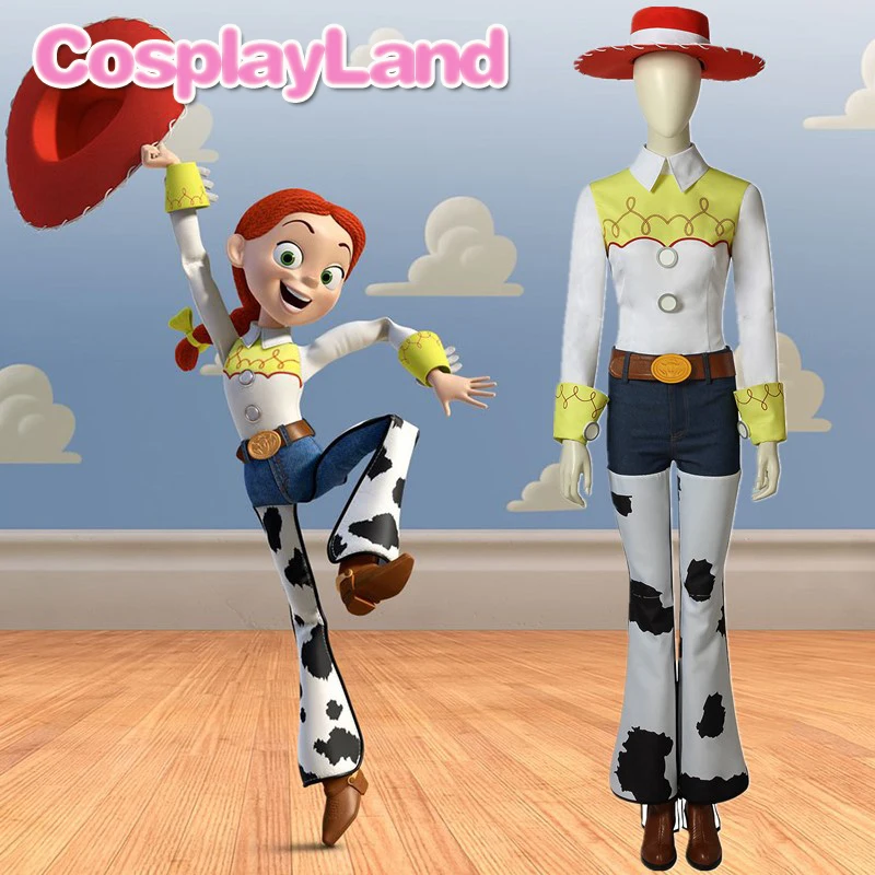Джесси из истории игрушек Карнавальный костюм Вечерние костюмы на Хэллоуин для