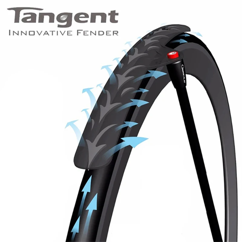 Велосипедный углеродный брызговик Tangent Qbicle 20 дюймов 406 451 700C запчасти для горного