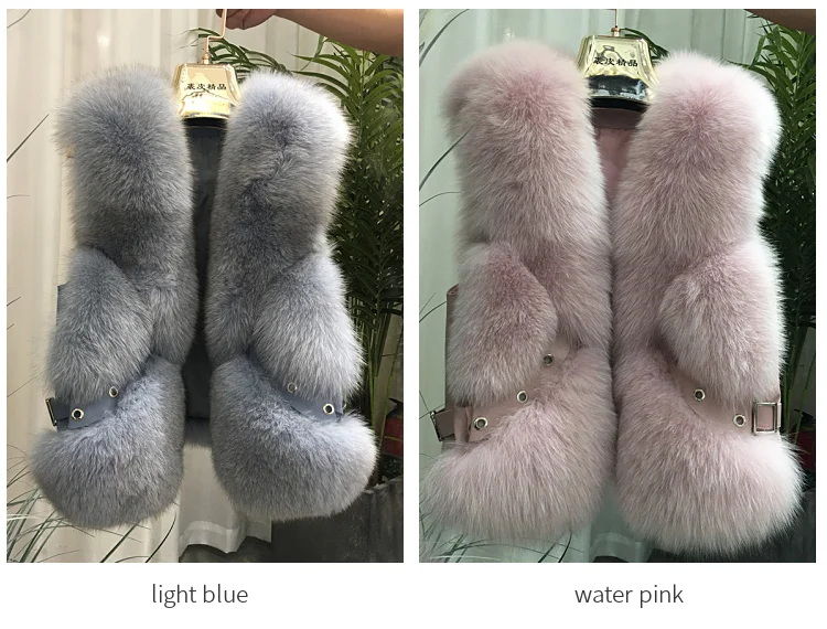 ZDFURS* из натурального меха лисы жилет короткий без рукавов Vestwoman зимние теплые натуральный меховой жилет натуральным лисьим мехом Меховая куртка лисий мех пальто