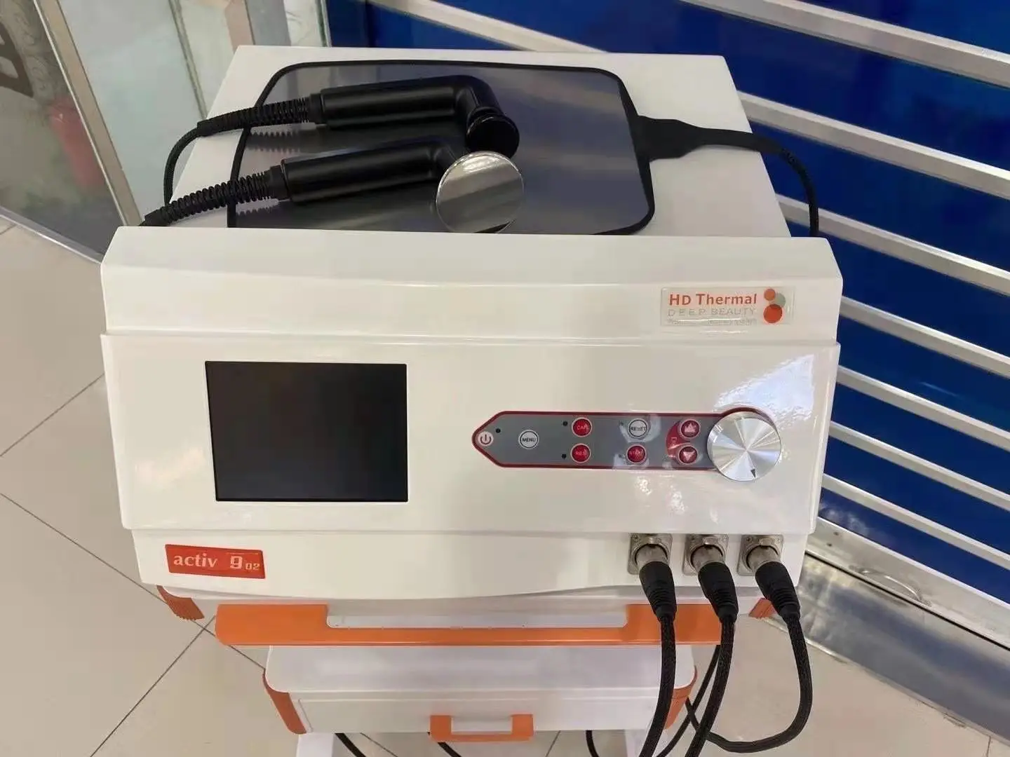 

Indiba deep care tecar therapy pain relief health care rf diathermy body sliming fat reduction beauty machine