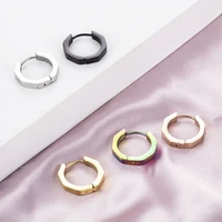 fashion round twist copper small hoop earrings set for women simple gold cz crystal long chain jewelry 2021 new cute earrings