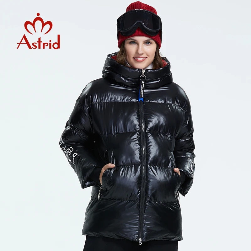 Astrid Зима новое поступление пуховик женский толстый хлопок свободная одежда высококачественная модная женская зимняя куртка AR-3036