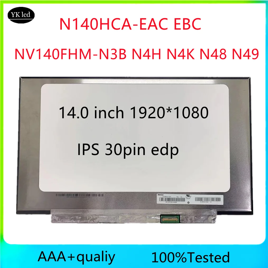 

15,6-дюймовый экран для ноутбука 14,0*1920 30 FHD Matte Original N140HCA E5Cpin
