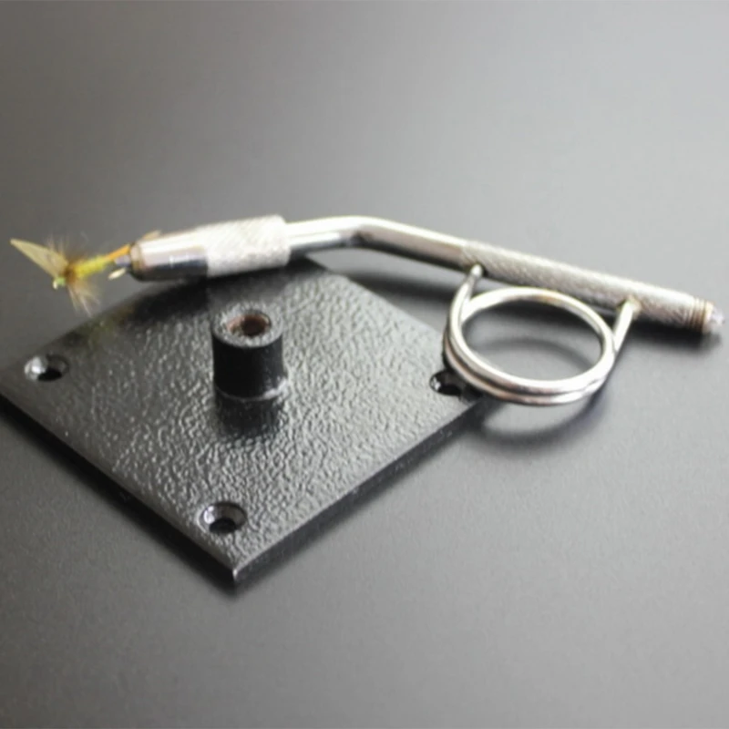 

Fly Fishing Tying Vise Pliers Portable Mini 360 Rotation Hard Jaws DIY Making
