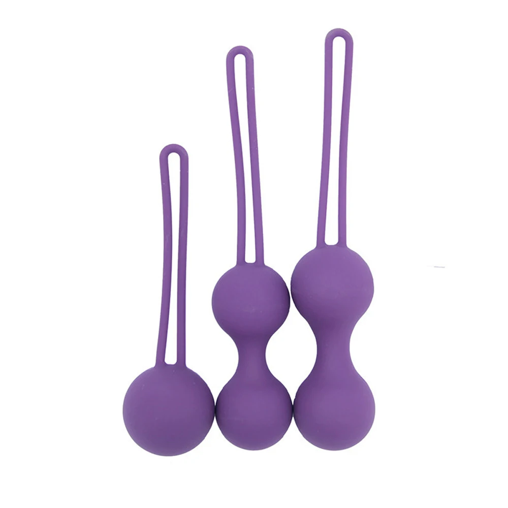 Кегеля мяч Бен Ва болы конусов влагалище затянуть тренажер мышц живота секс