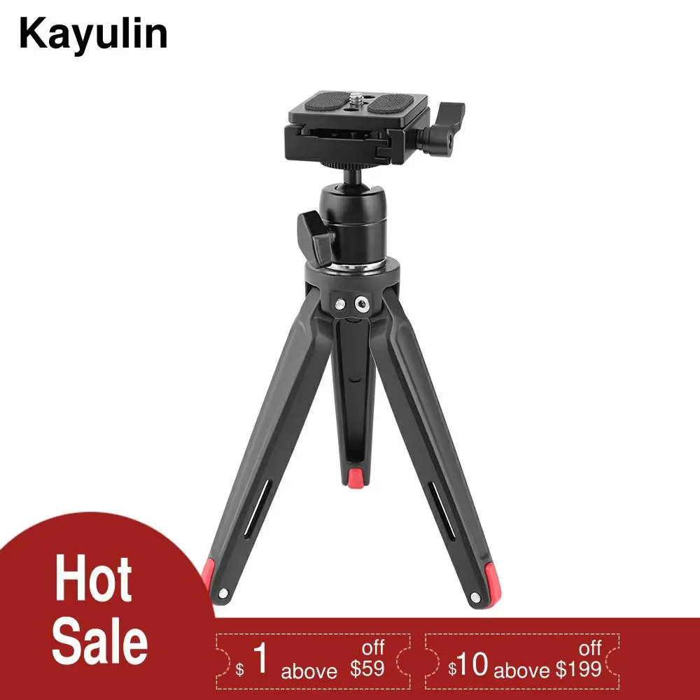 Мини штатив Kayulin портативный дорожный Регулируемый Настольный Трипод с шаровой