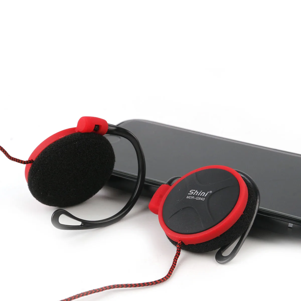 ShiniQ940 наушники 3 5 мм гарнитура EarHook для iPhone мобильный телефон mp3-плеер с микрофоном