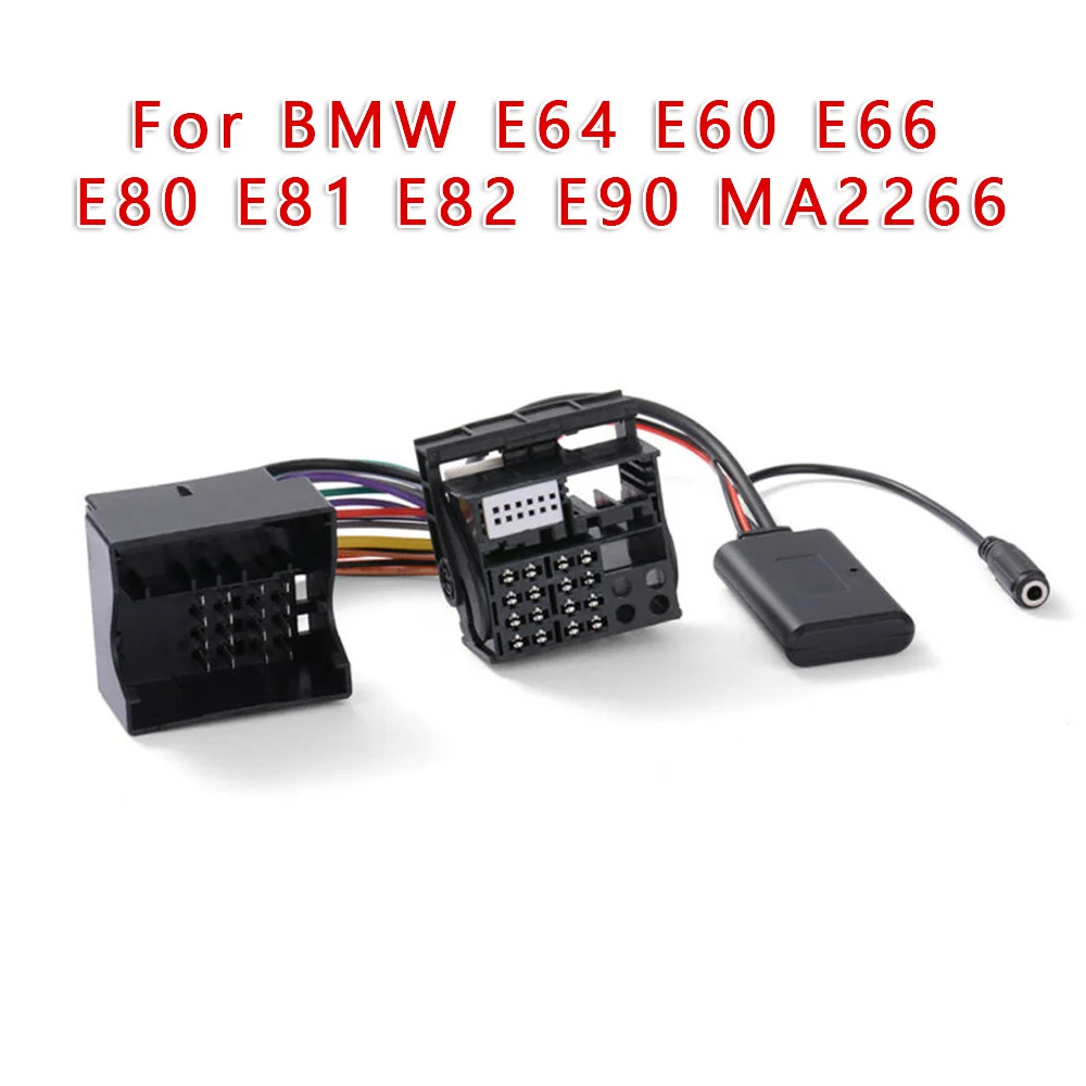 

Bluetooth 5.0 Music Audio Adapter MIC For BMW E64 E60 E66 E80 E81 E82 E90 MA2266 Bluetooth Cable Adapter With Microphone