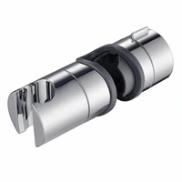 adjustable 18 25mm shower head holder 22mm shower holder clamp showerhead rail slide bracket bathroom accessories 360%c2%b0 rotation