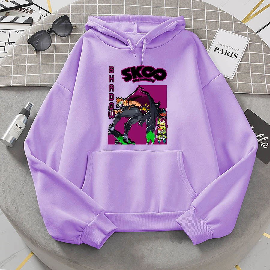 

Толстовка унисекс SK8 Infinity с капюшоном, с рисунком аниме, для скейтборда, для мальчиков, уличная одежда, Харадзюку