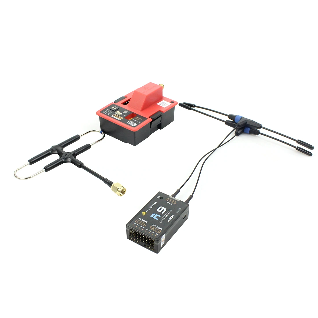 FrSky R9M2019 Module with Mounted Super 8 Antenna &amp R9 Receiver MMCX T 900MHz Long Range Combo | Игрушки и хобби