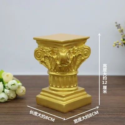 Новый свадебный реквизит Золотой римские колонны-украшения творческий Гостиная