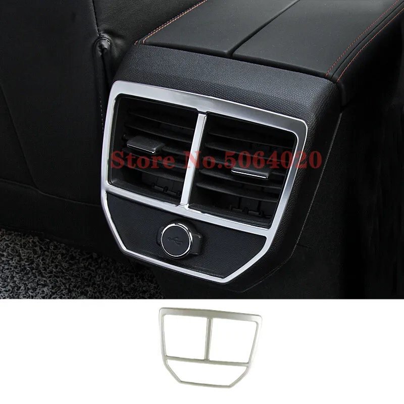 

Stainless steel For Peugeot 3008 GT 5008 2017 2018 Rear air outlet decoration Cover trim Molding car Accessories Styling 1pcs