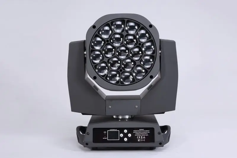 Led dj светильник s Профессиональный 19*15 Вт rgbw zoom led moving head beam bee eye светильник|dj light|led